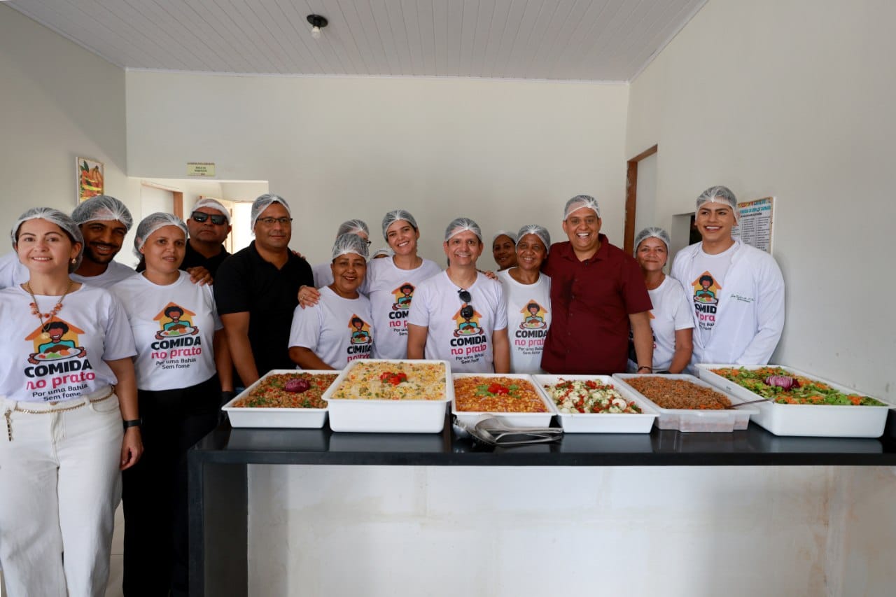 Bahia Sem Fome inaugura cozinha comunitária na Serra da Carnaíba