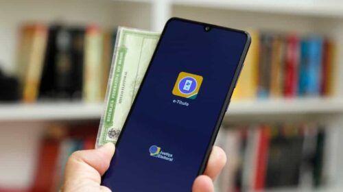 Tela do aplicativo e-Título, o título de eleitor digital brasileiro.