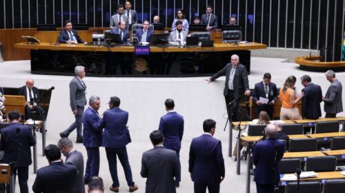 Discussão e votação de propostas legislativas. Presidente da Câmara dos Deputados, Hugo Motta (REPUBLICANOS - PB)